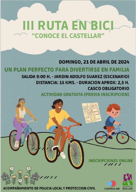 III Ruta en Bici por las faldas del monte Castellar