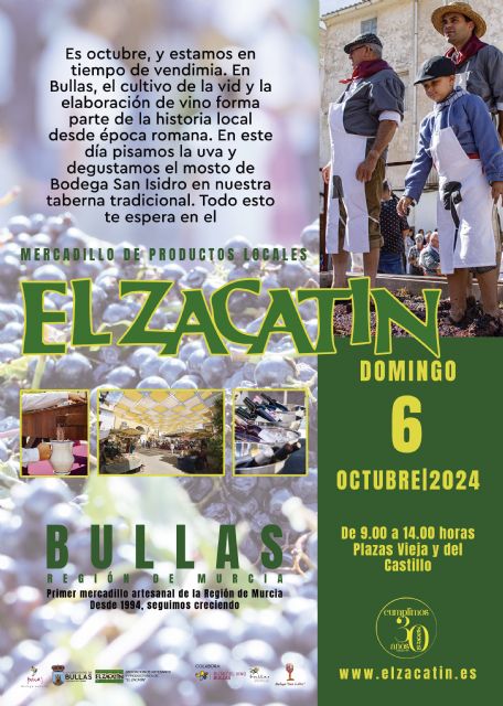 'El Zacatín' de octubre dedica su actividad central al mundo del vino