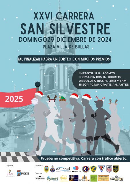 La XXVI Carrera San Silvestre se corre el 29 de diciembre