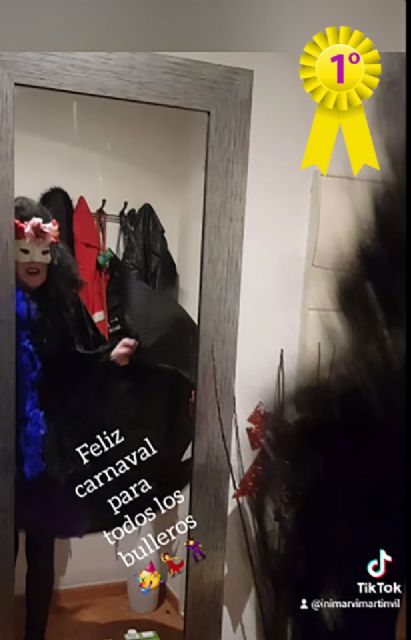 Publicados los ganadores del concurso de Tik Tok del Carnaval 2021