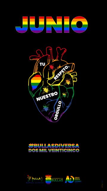 Bullas celebra el Día Internacional del Orgullo LGTBI+ 2025 con una programación diversa, inclusiva y comprometida