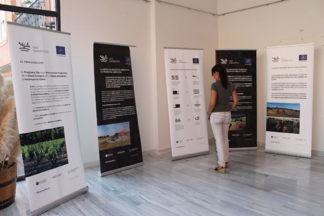 Una exposición enseña en qué consiste el proyecto Life Sarmiento