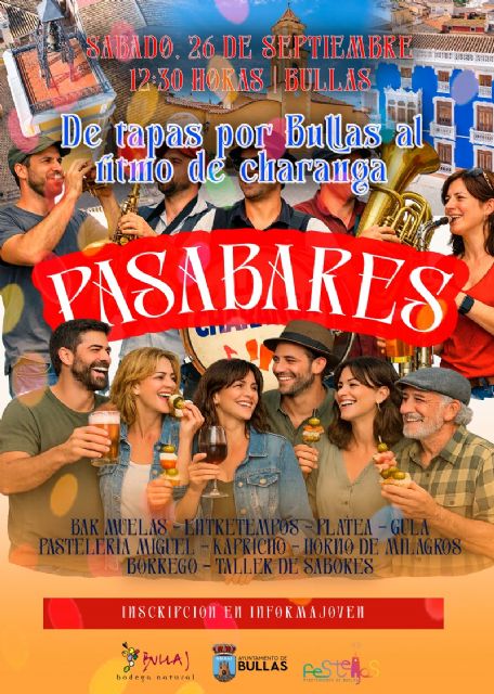 'Pasabares', una ruta de tapas por el municipio al ritmo de charanga