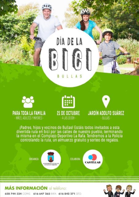 Excursión en bicicleta por las calles de Bullas