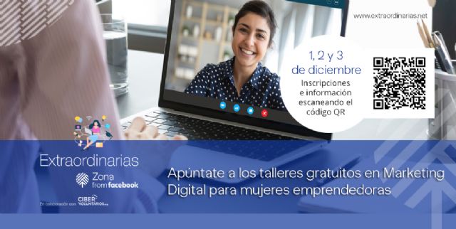 Talleres gratuitos de Marketing Digital para mujeres emprendedoras