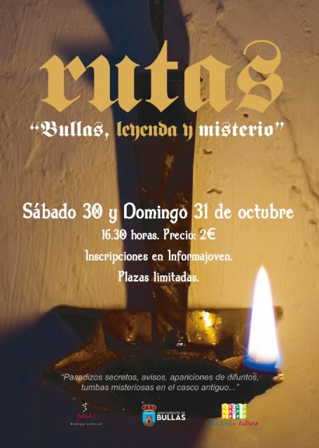 Rutas guiadas de leyenda y misterio por Bullas