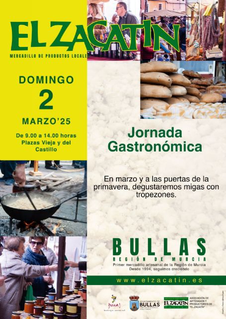 Jornada gastronómica en 'El Zacatín' de marzo