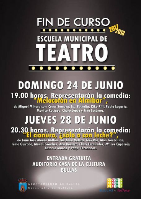 Fin de curso en la Escuela Municipal de Teatro 2018
