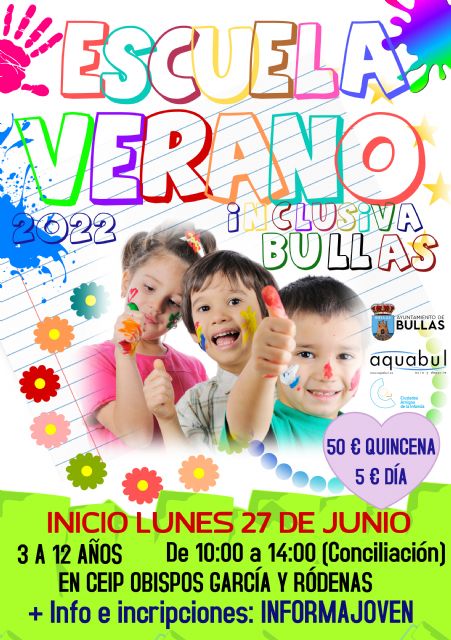 La Escuela de Verano arranca el próximo 27 de junio