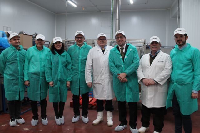 PALANCARES ALIMENTACIÓN recibe la visita del Secretario General de Industria y de la Pequeña y Mediana Empresa