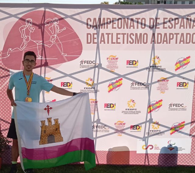 El bullero José Manuel Silva participó en el Campeonato de España de Atletismo Adaptado