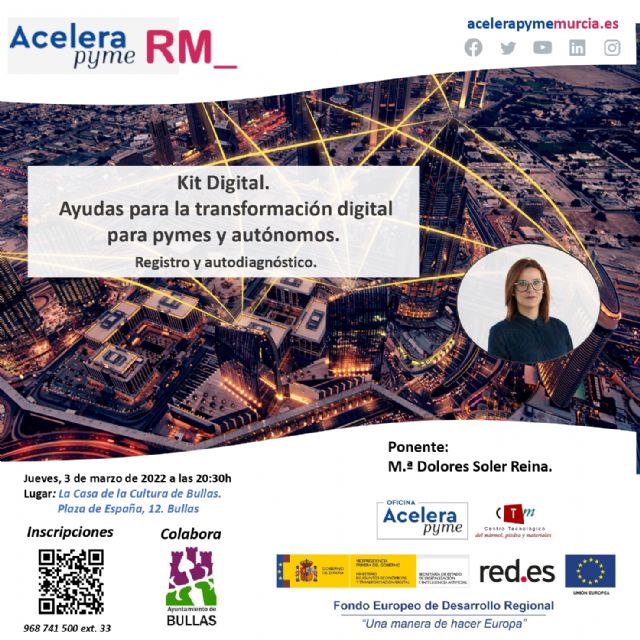 Jornada sobre ayudas para la transformación digital para pymes y autónomos