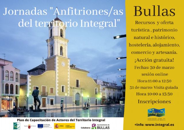 Jornadas Anfitriones/as del territorio Integral: Bullas