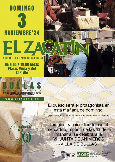 El queso y la música folclore en ´El Zacatín´ de noviembre