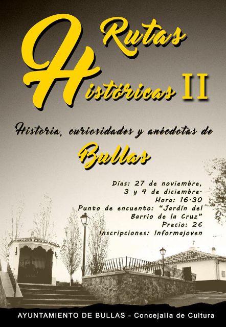 La segunda parte de las Rutas Históricas prometen más historia, curiosidades y anécdotas