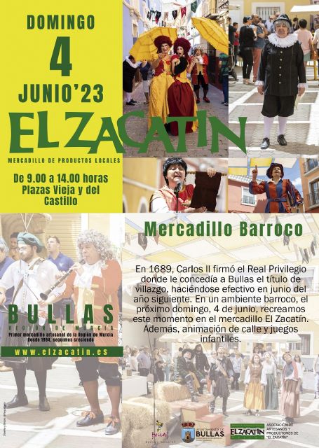 El próximo 'Zacatín' se transforma en un Mercadillo Barroco