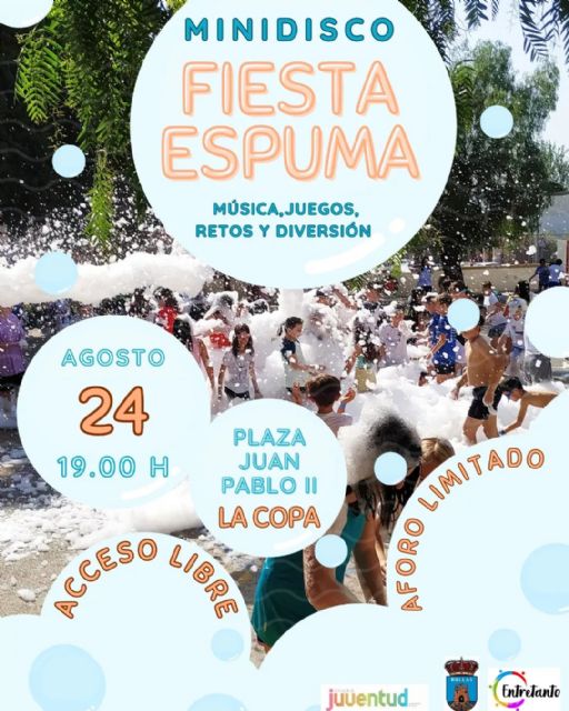 Fiesta de la Espuma en La Copa