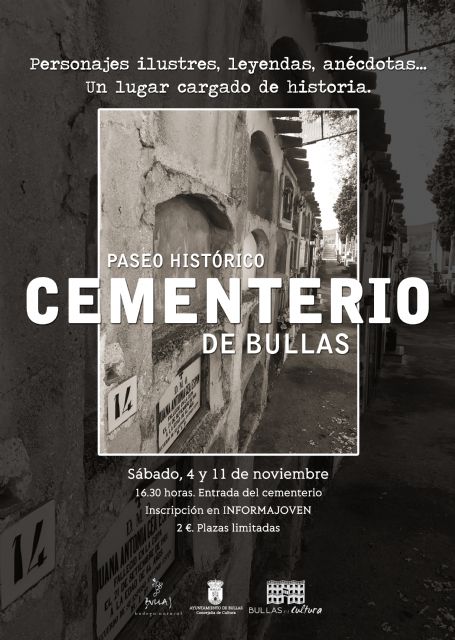 Paseos históricos por el cementerio de Bullas