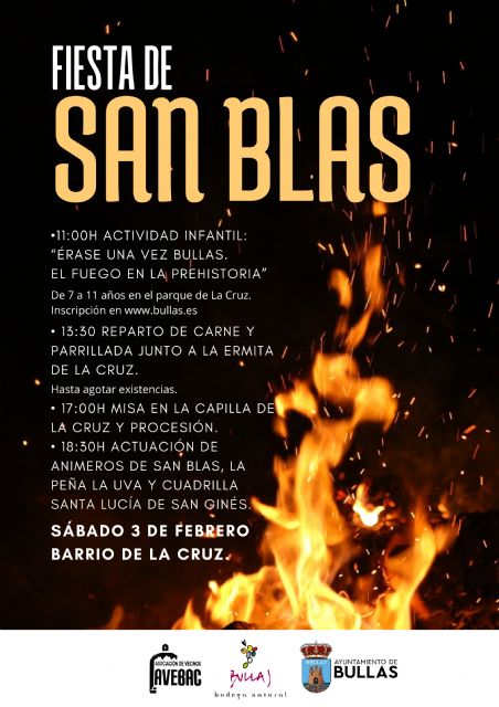El 3 de febrero el Barrio de La Cruz celebra la Festividad de San Blas
