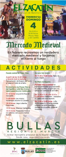 'El Zacatín' de febrero nos traslada a la Edad Medieval