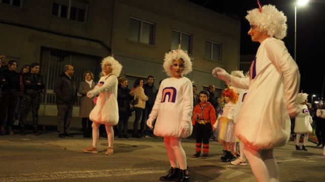 Los disfraces más coloridos y originales se vieron el sábado noche en Bullas