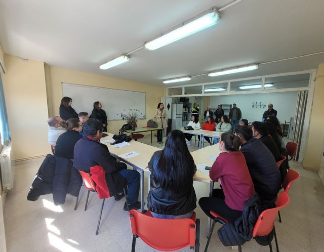 Clausura del Programa Mixto de Empleo y Formación PMEF-GJ 'Jardines de Bullas II'