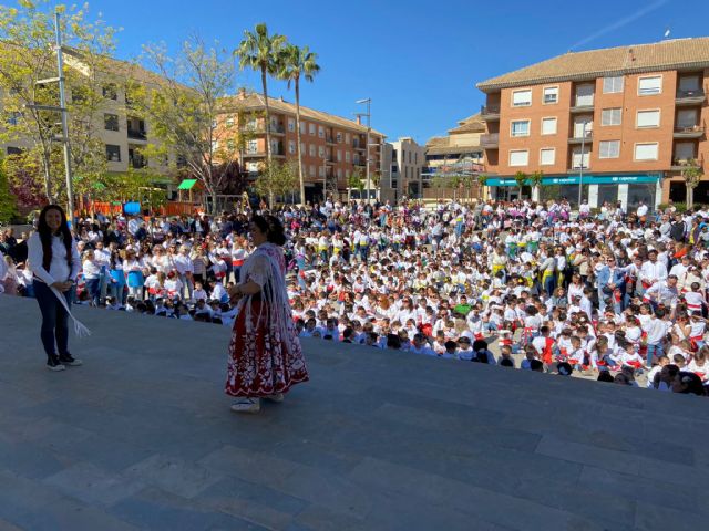 El alumnado de Infantil y 1° y 2° de Primaria viven un San Marcos especial