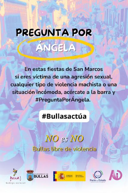 Bullas lanza la campaña 'No es No. Bullas libre de violencia' con motivo de las fiestas de San Marcos