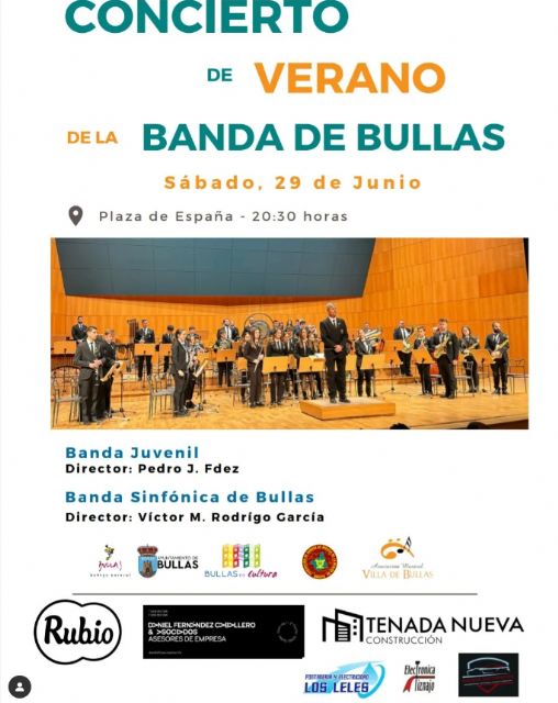 Concierto de verano con la Banda 'Villa de Bullas'