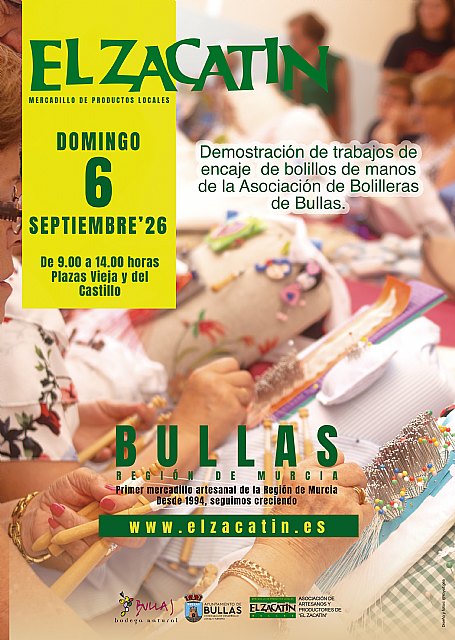 El arte del encaje de bolillos protagonizará la próxima edición de El Zacatín