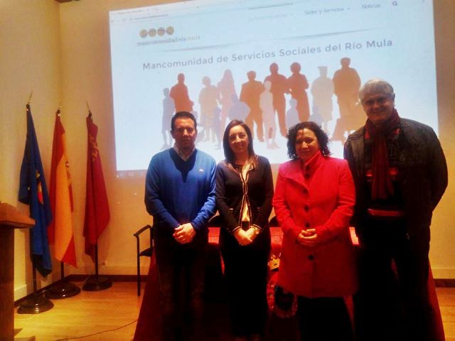 Presentada la nueva web de la Mancomunidad de Servicios Sociales de la Comarca del Río Mula