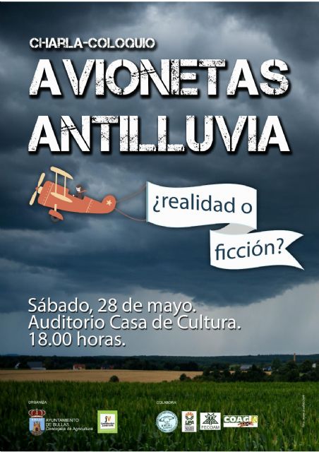 Charla sobre las avionetas anti-tormenta o anti-lluvia