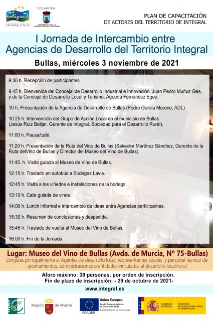 I Jornada de Intercambio entre Agencias de Desarrollo del Territorio Integral