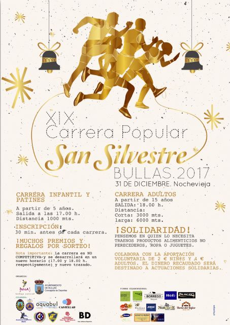 Todo preparado para la carrera más popular del año la 'San Silvestre'