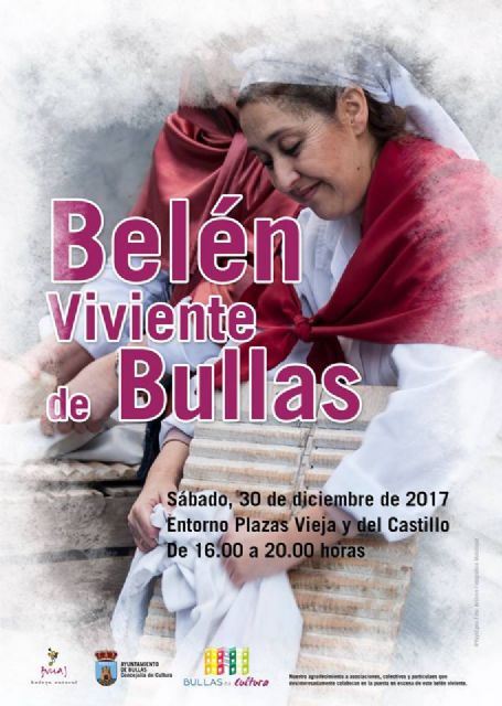 Bullas recreará el nacimiento de Jesús en el Belén Viviente