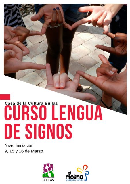 Curso de lengua de signos en Bullas