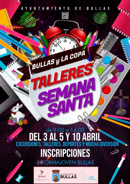 Talleres durante Semana Santa para la conciliación familiar
