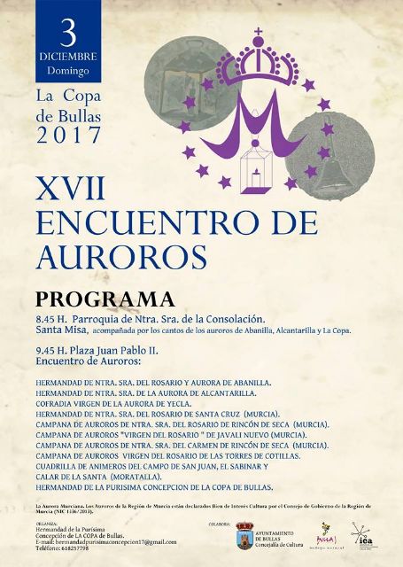 La Copa celebra el XVII Encuentro de Auroros