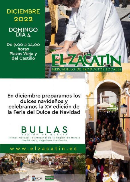 En diciembre preparamos dulces navideños durante 'El Zacatín'