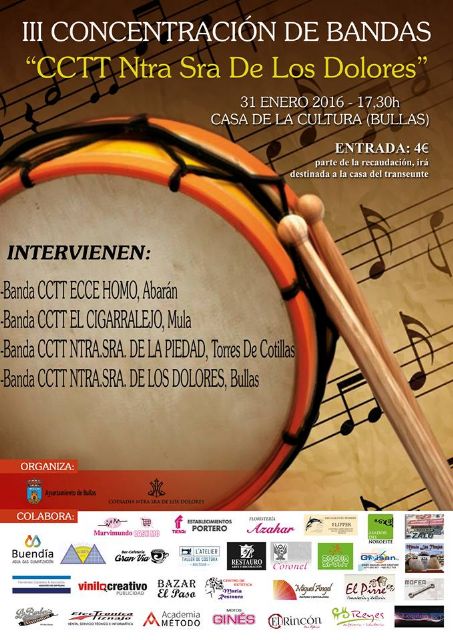 III Concentración de Bandas 'CCTT Ntra. Sra. de los Dolores'