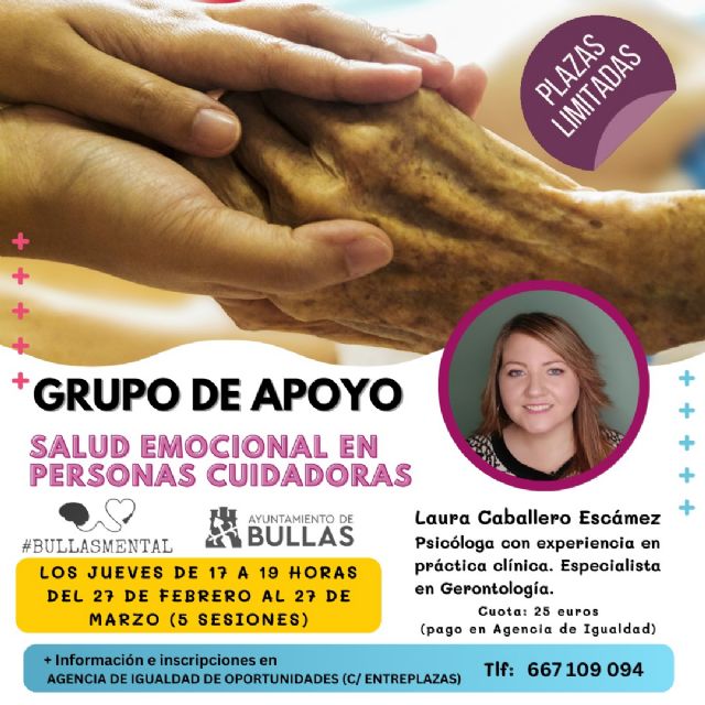 Grupo de Apoyo 'Salud Emocional en personas cuidadoras'
