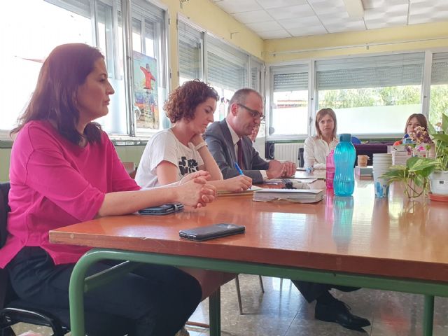 El Gobierno regional dotará de comedor al colegio Artero de Bullas el próximo curso