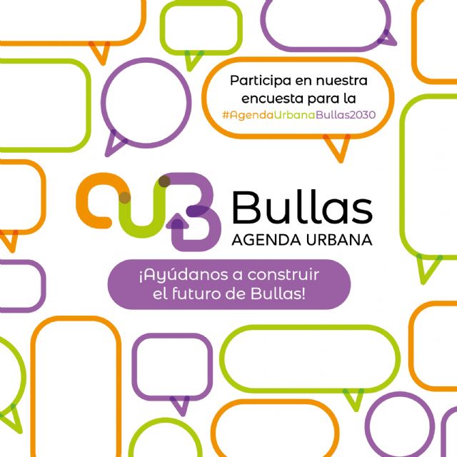 Arranca el diseño de la Agenda Urbana 2030 de Bullas con una encuesta y un taller abierto para colectivos y asociaciones