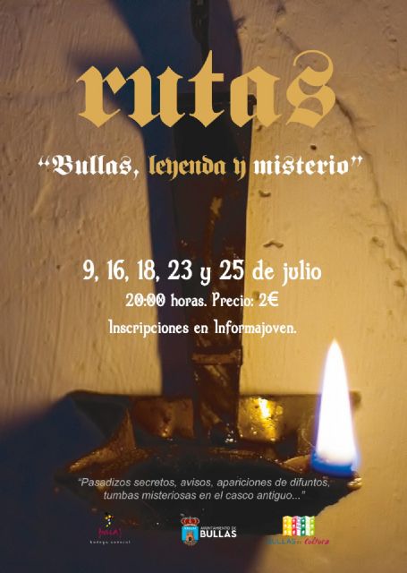 Nuevas rutas sobre leyendas y misterios en Bullas