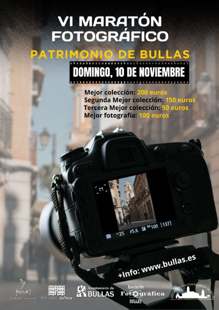 VI Maratón Fotográfico del Patrimonio de Bullas