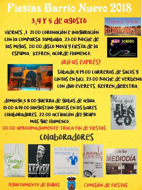 Fiestas en el Barrio Nuevo