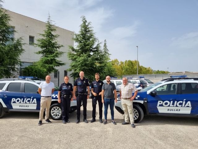 La Policía Local de Bullas renueva su flota de vehículos