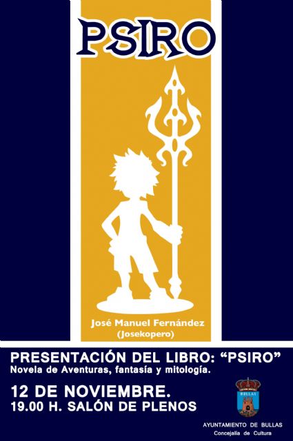 'Psiro' es el título de la primera novela de José Manuel Fernández