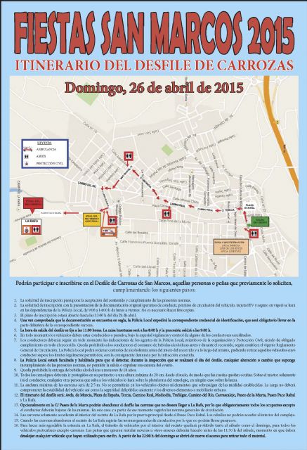 Las concejalías de Fiestas y Cultura presentan la programación para San Marcos 2015