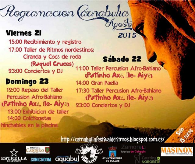 Bullas celebra el Festival de ritmos 'Carnabulia'